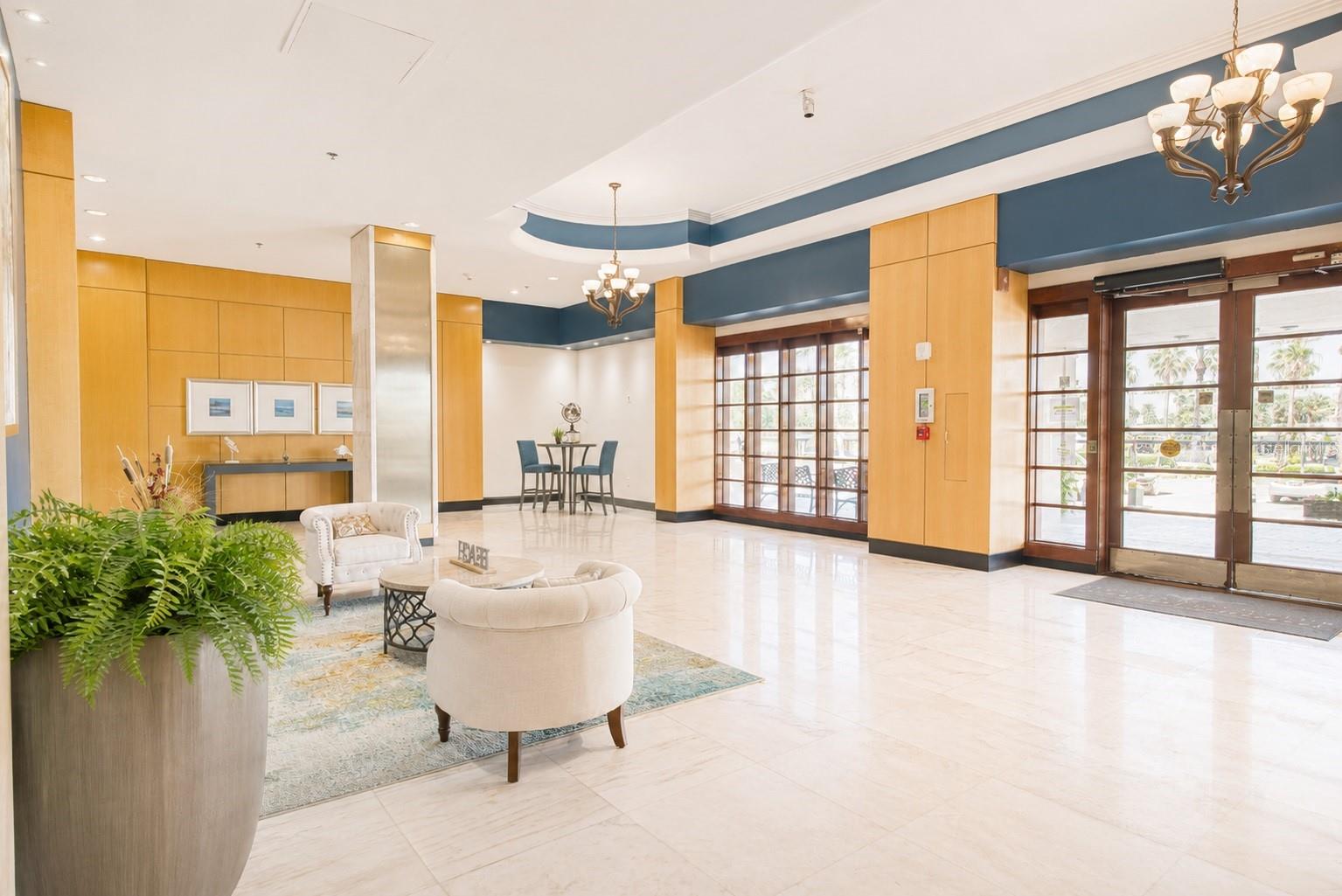 A grandiose lobby