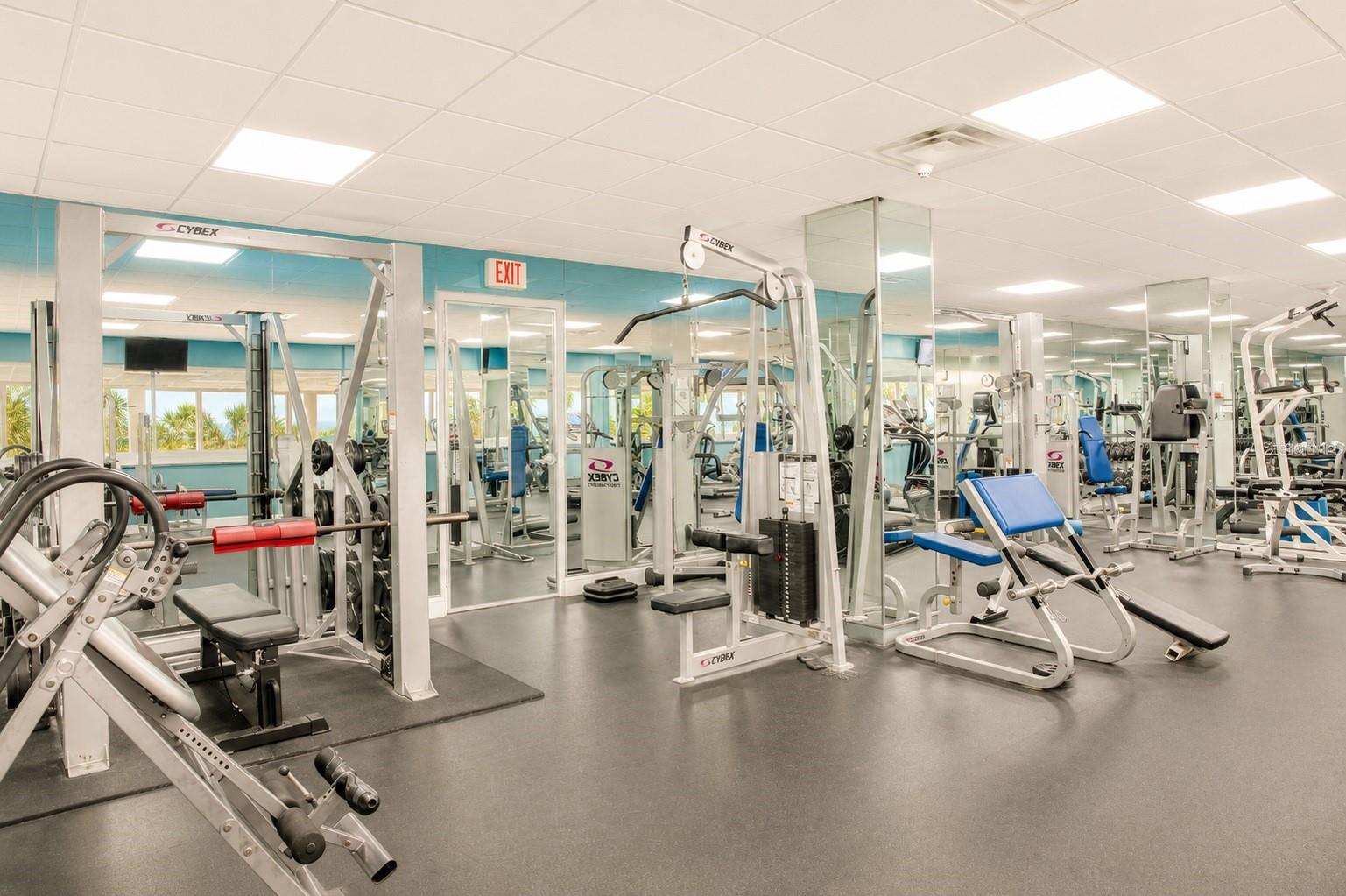 State of the art gym.