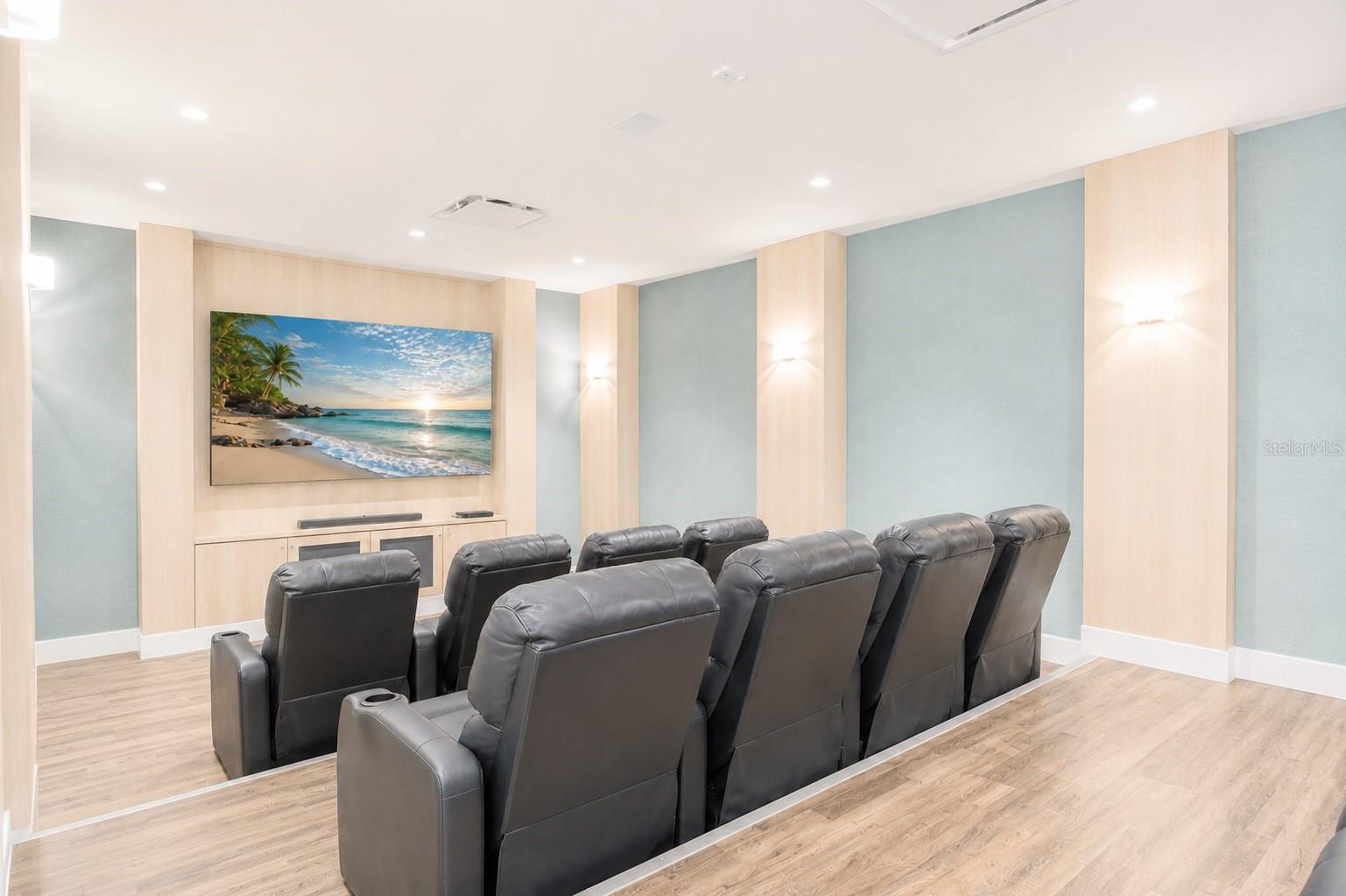Movie theater.