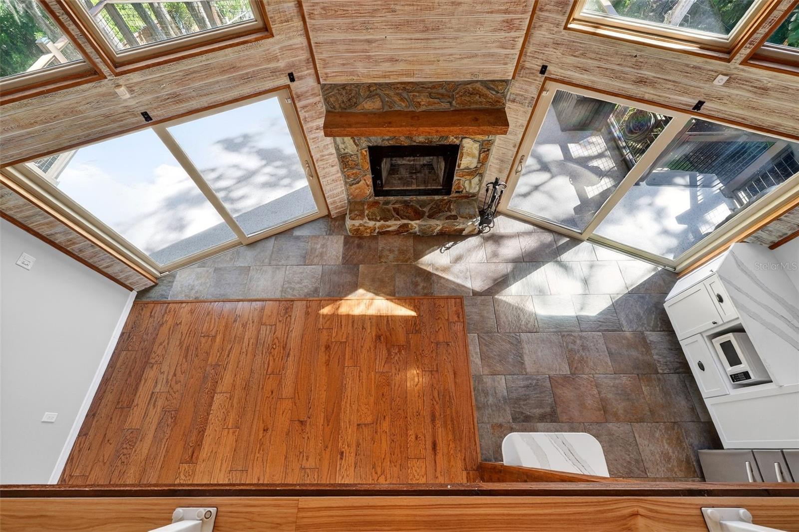 loft overlooking downstairs
