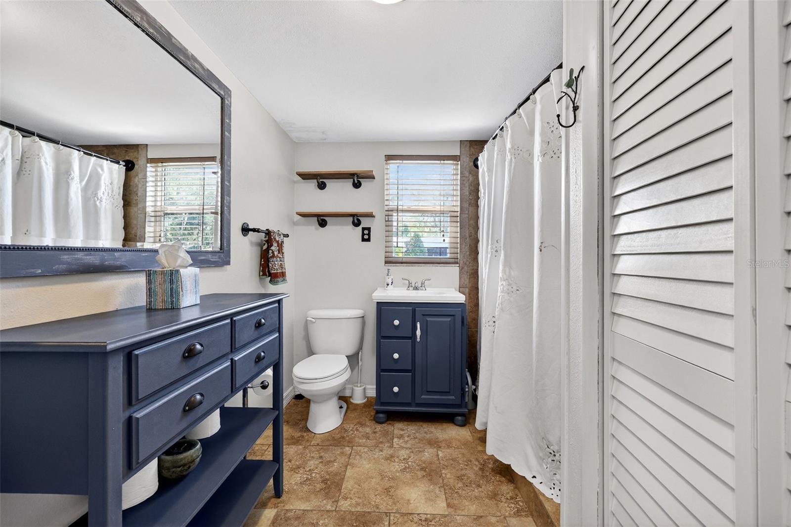 First level bath. Shower only