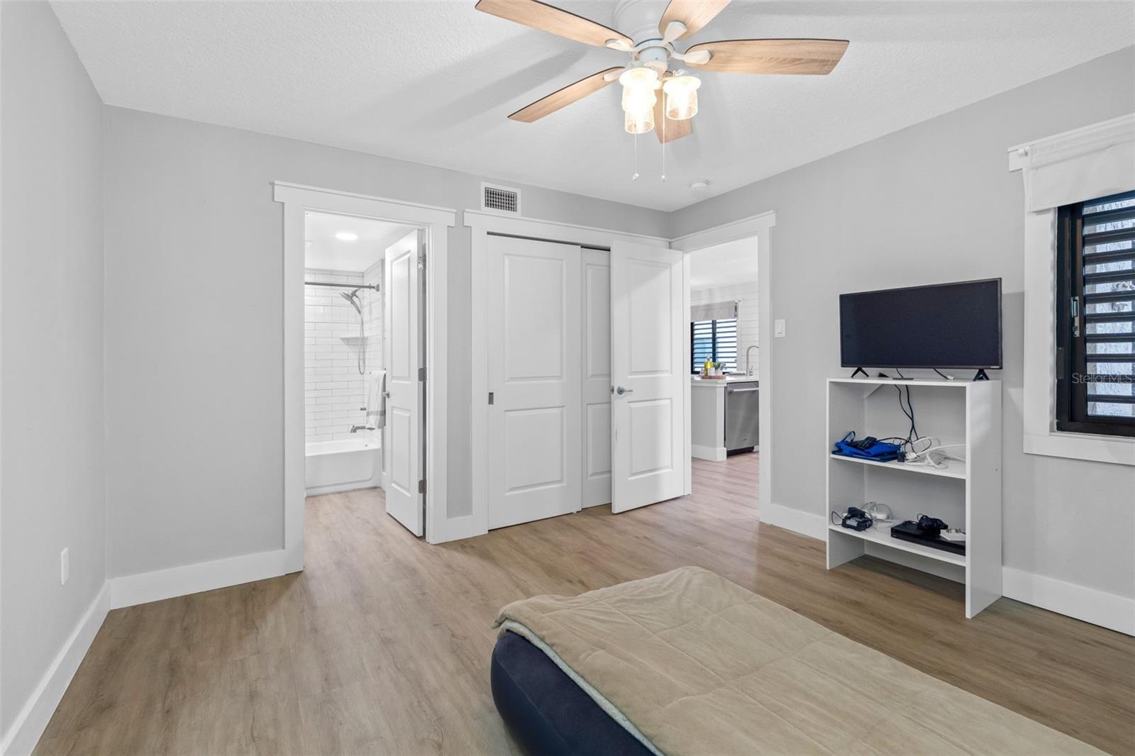 Spacious 2nd Bedroom features an Ensuite Bathroom