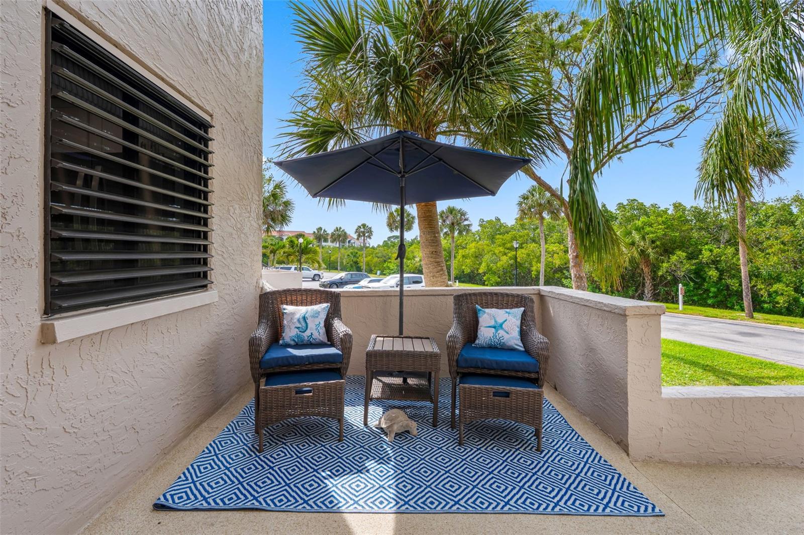Front Patio has plenty of room to relax