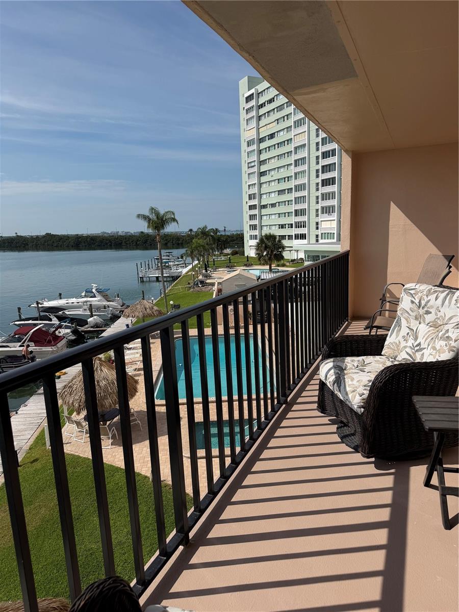 Relax and recharge every day from the balcony