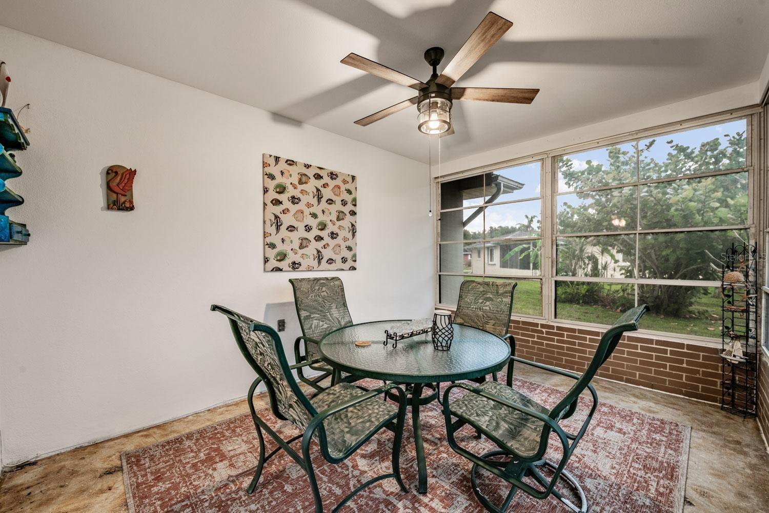 Back patio