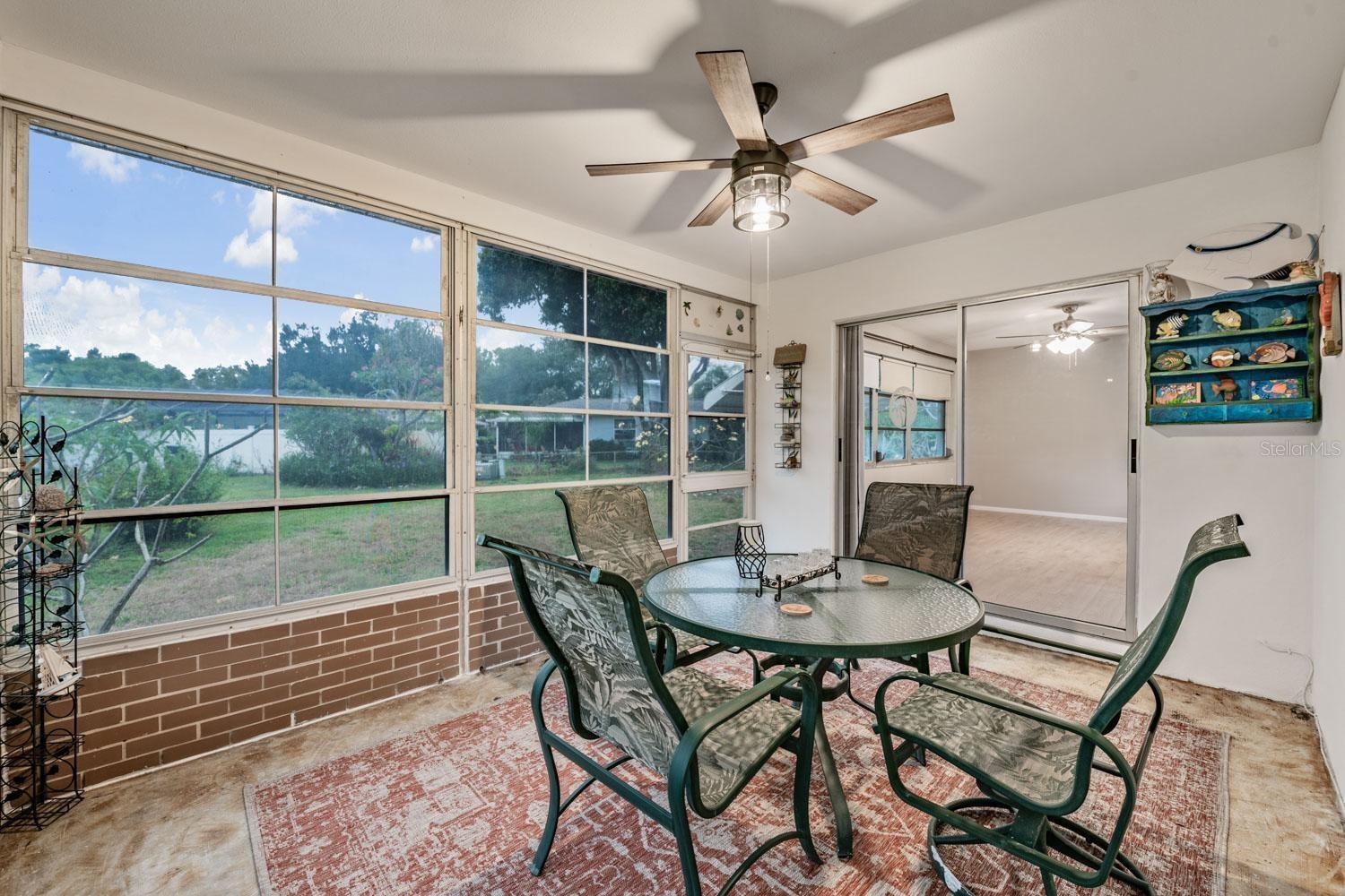 Back patio