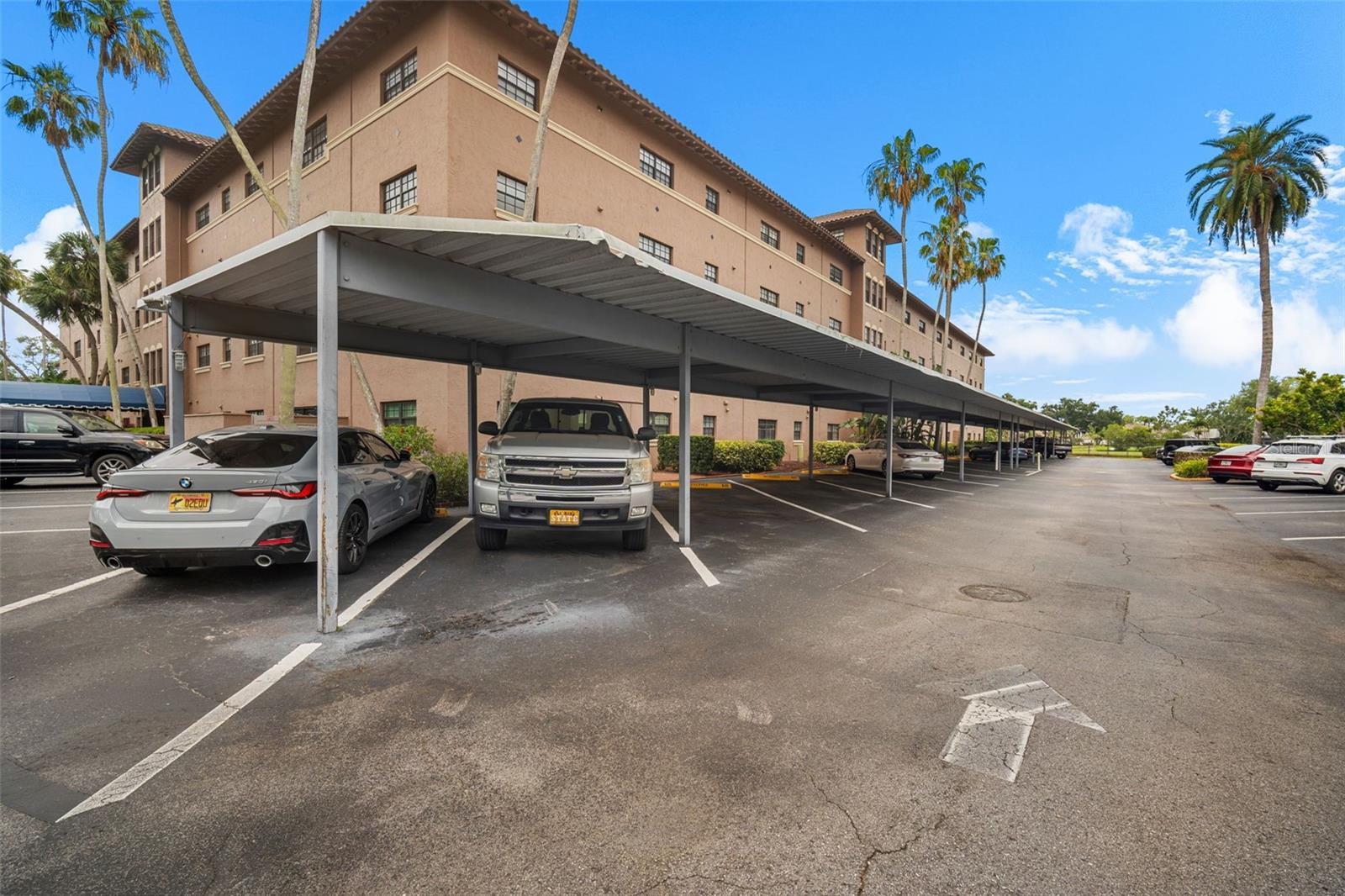 Assigned carport for each unit