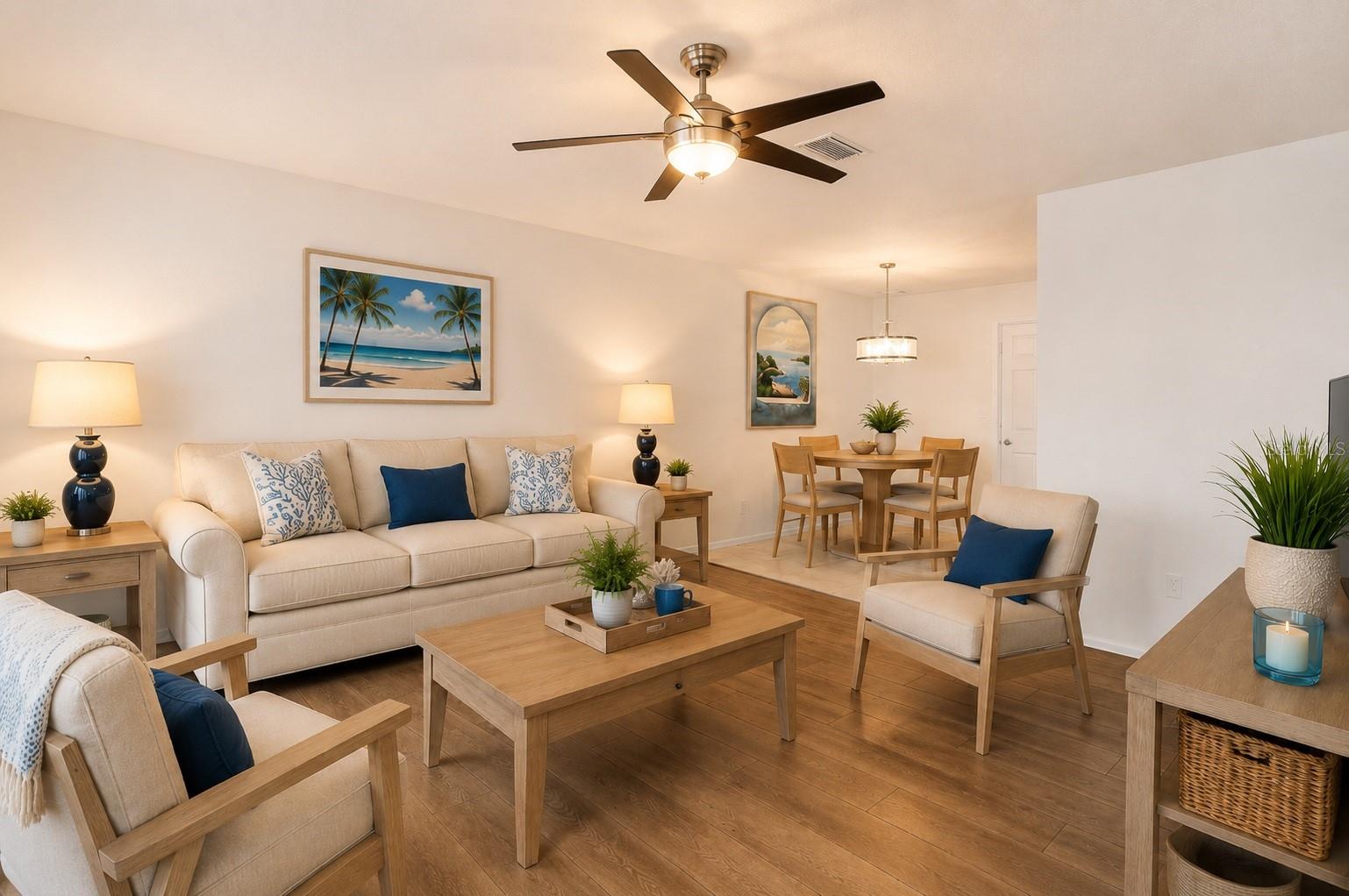 Virtual Staging shows how much you can do with the square footage ~