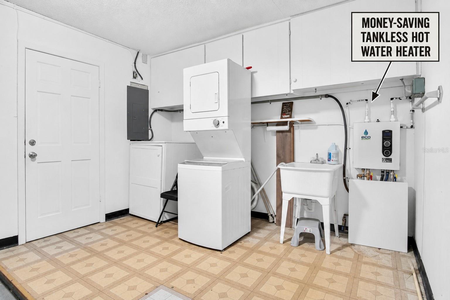 If we haven't convinced you yet - Let's throw in an energy saving Tankless Hot Water Heater and new electric panel!   This Condo has everything - and the best of everything!