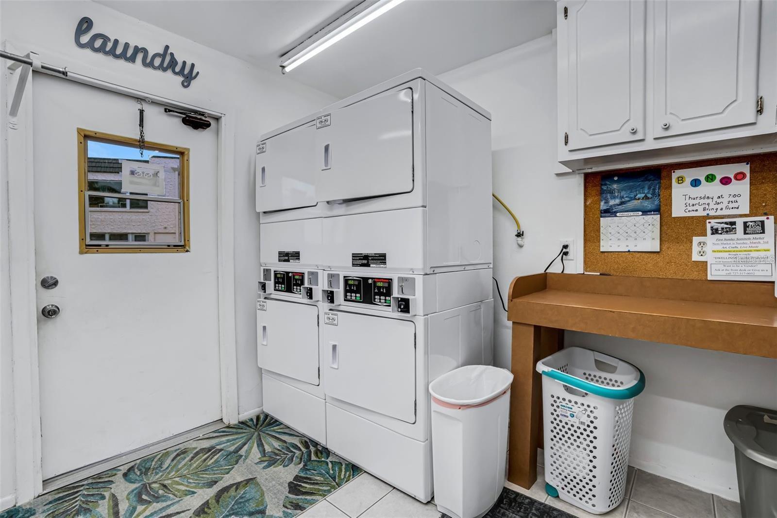 Laundry Facility in Clubhouse