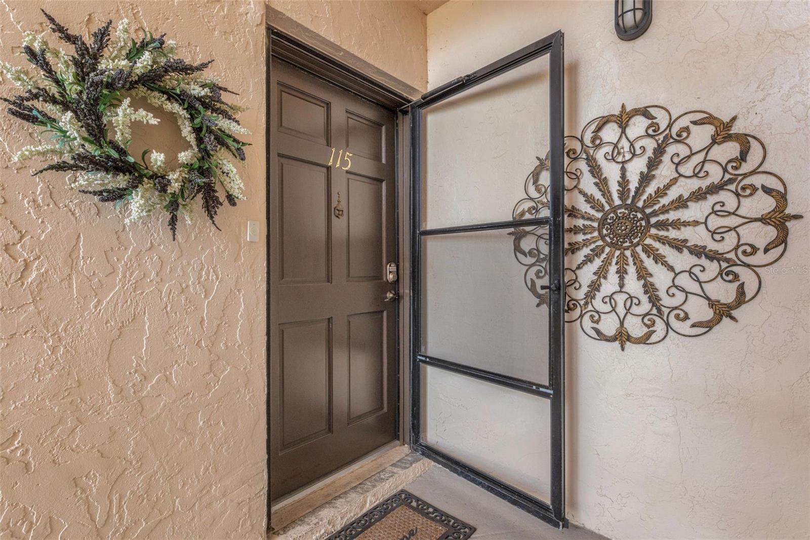 Unit 115 Front Door