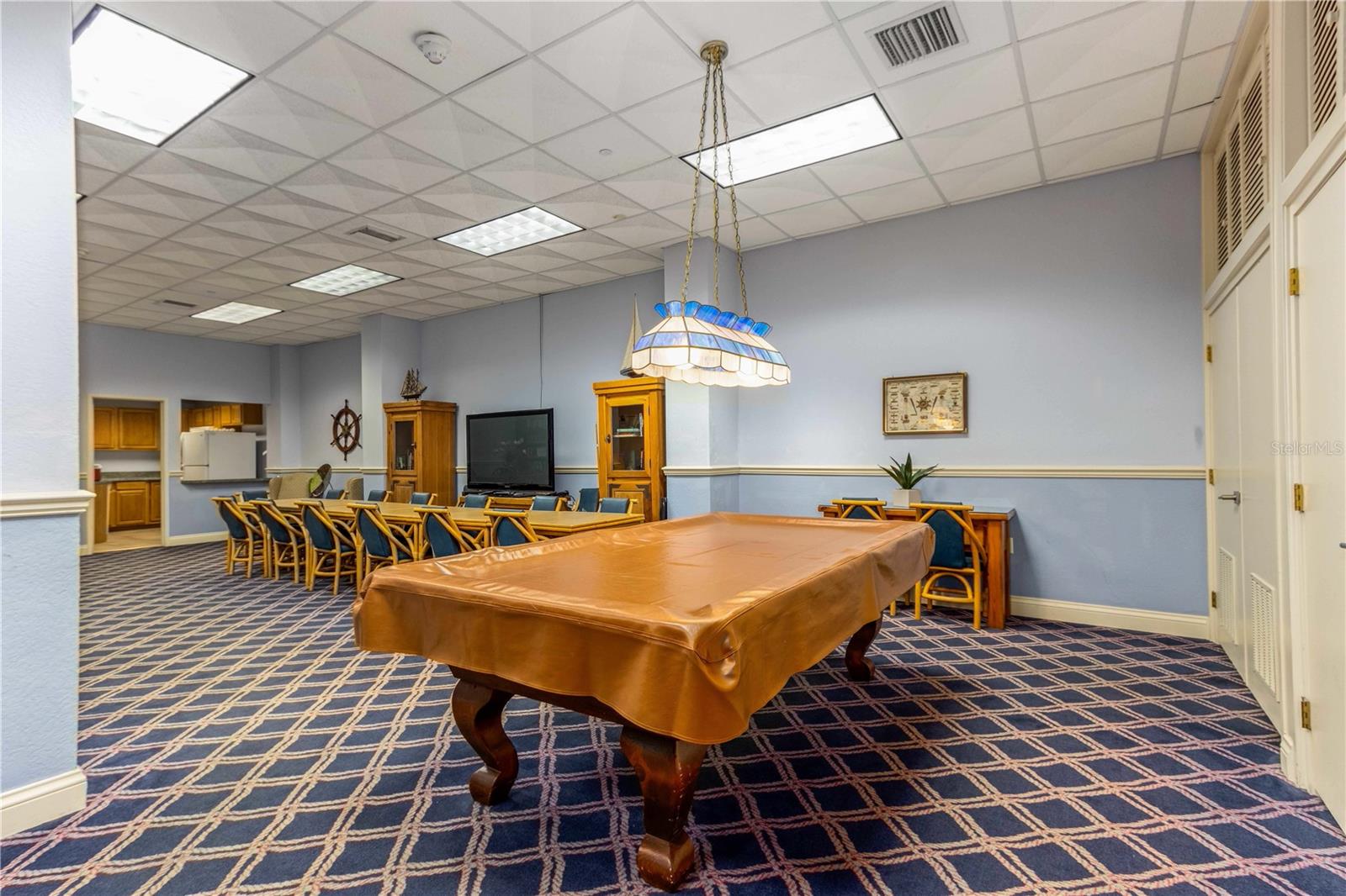 Billiards room