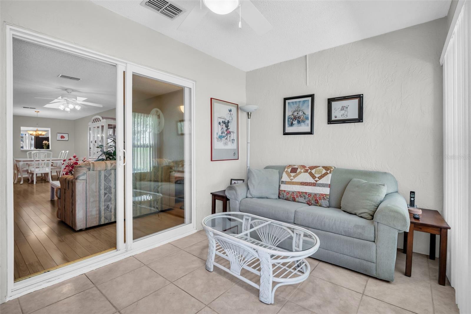 Sliding doors give you the option of privacy~