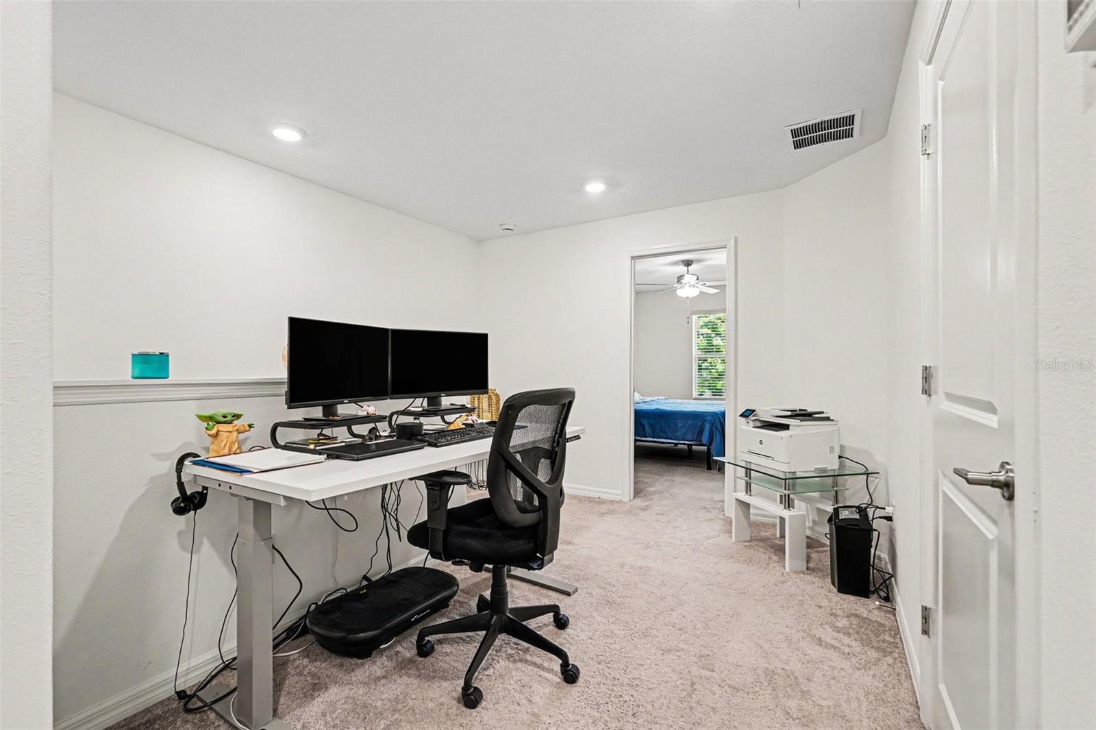 Upstairs loft area