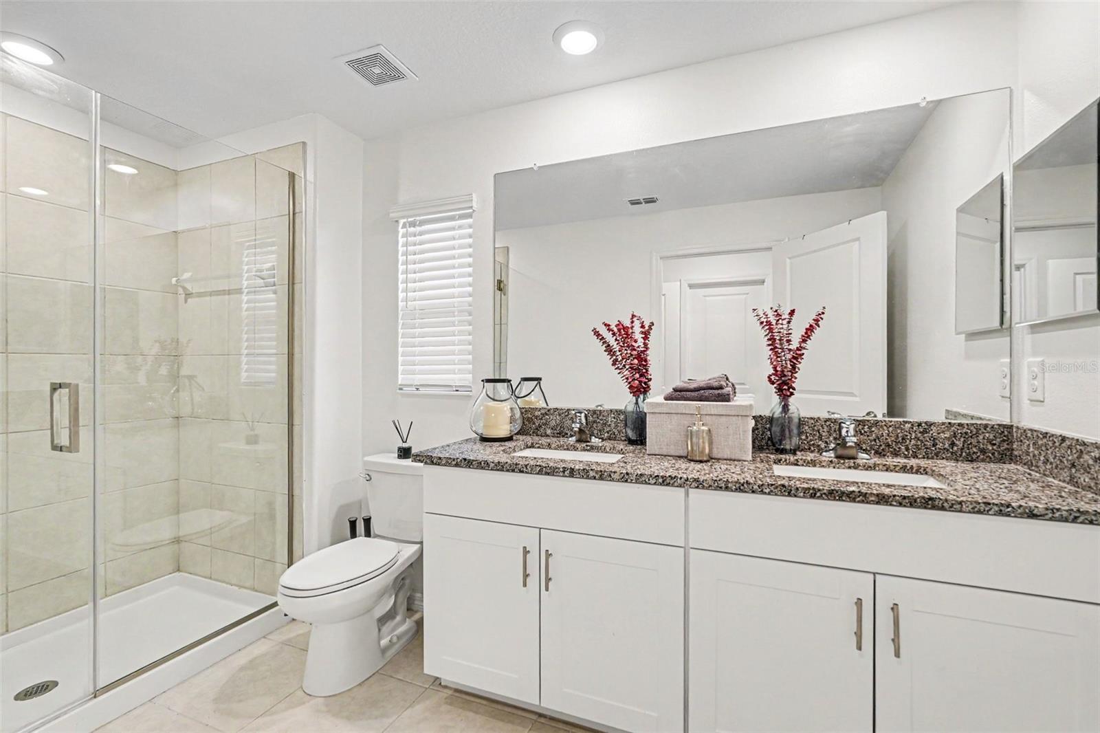 Primary bedroom double sink