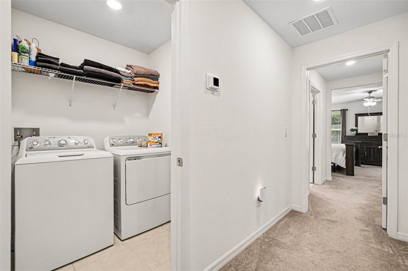 Second floor laundry Room