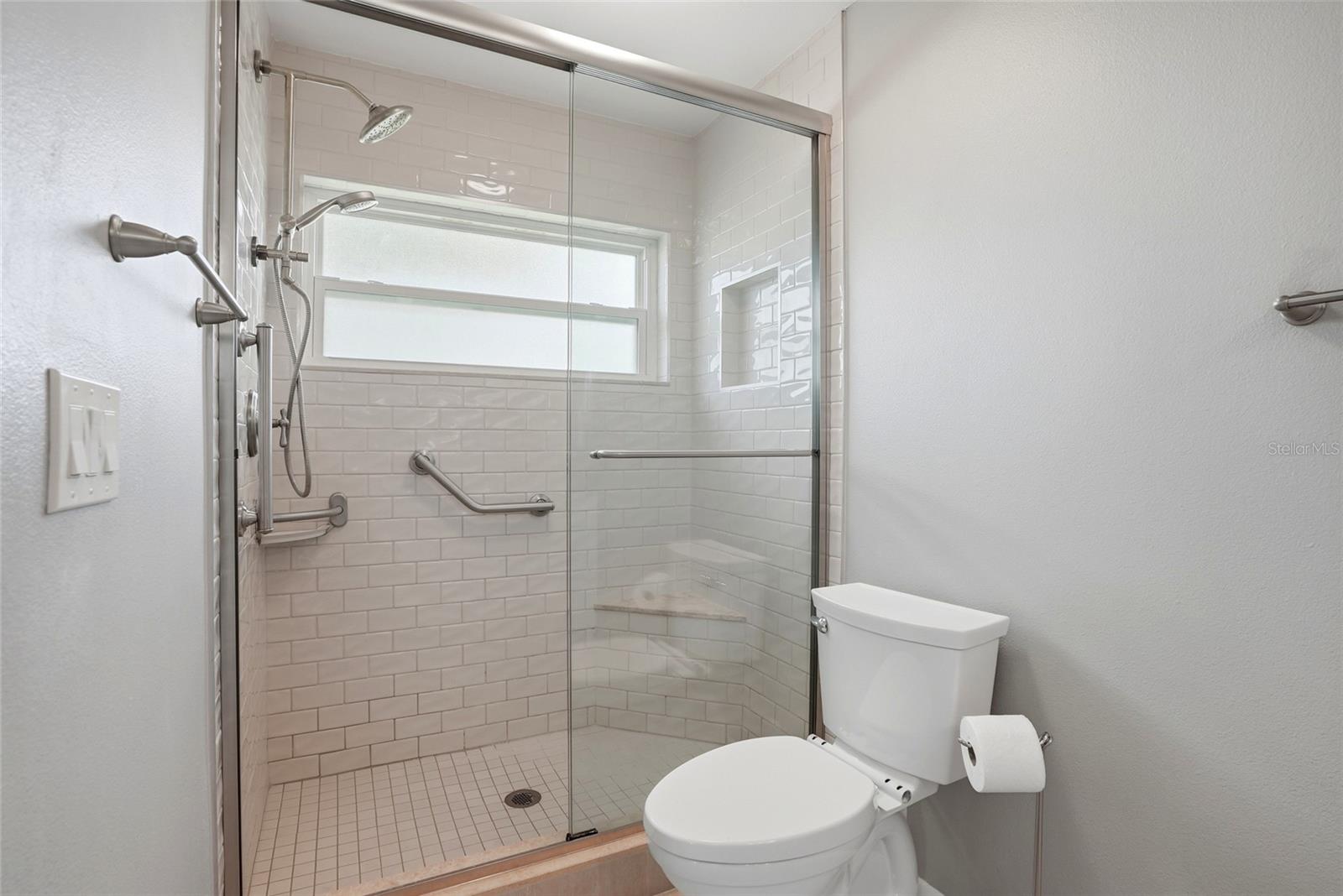 Both bathrooms were updated in 2018