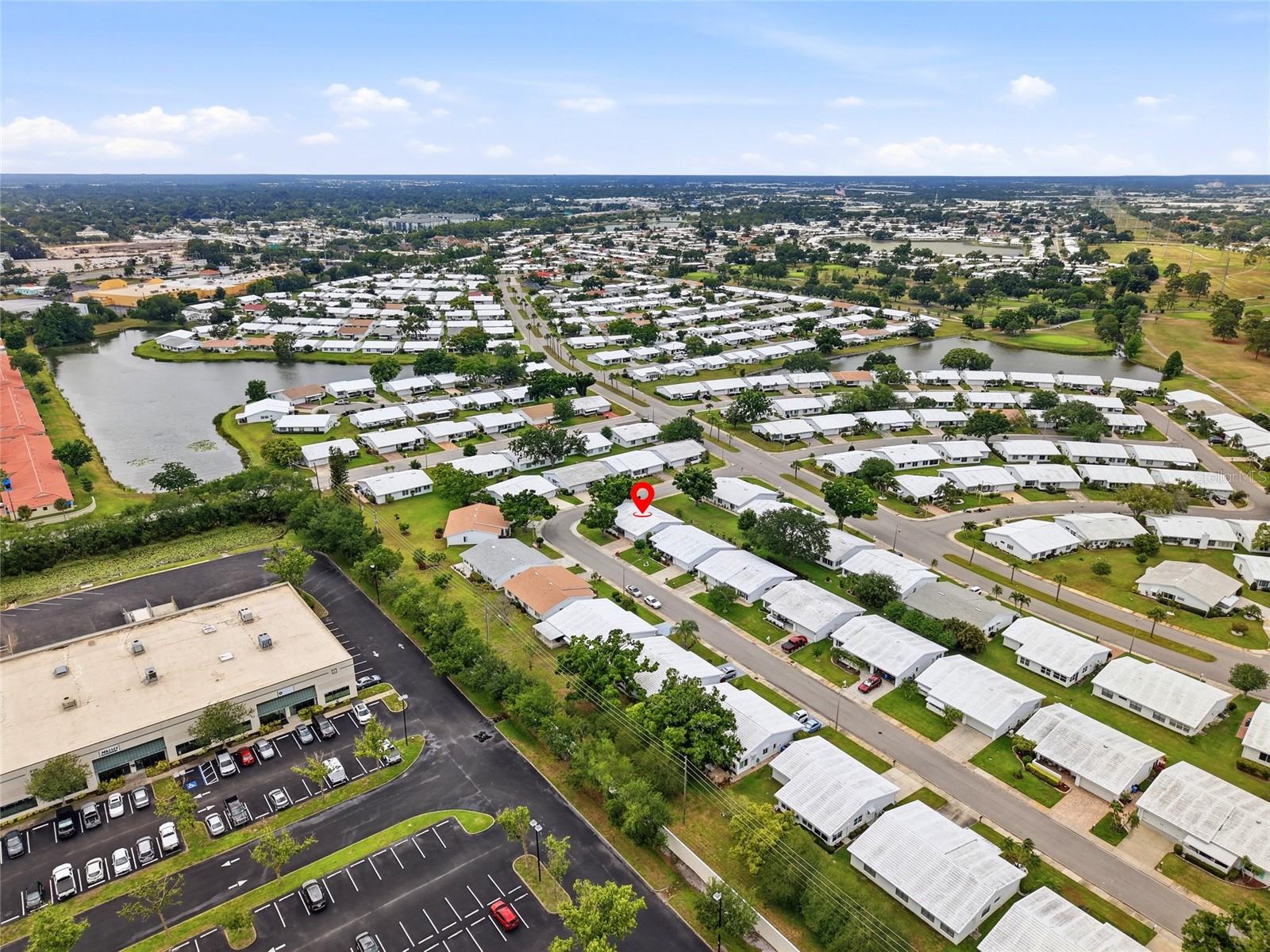 Walmart & the Pinellas Park Mall are nearby.