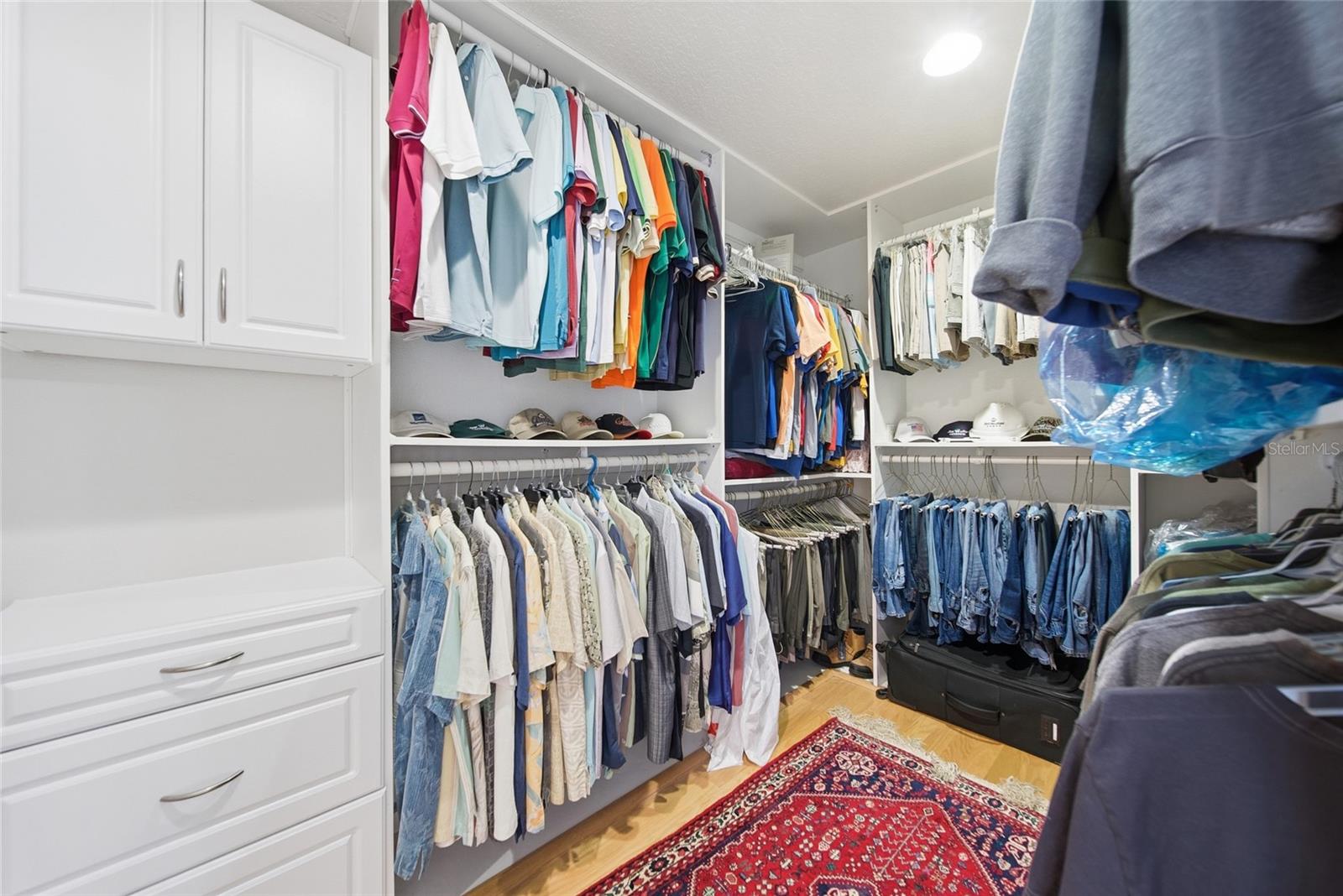 Walk-in closet- Primary Bedroom