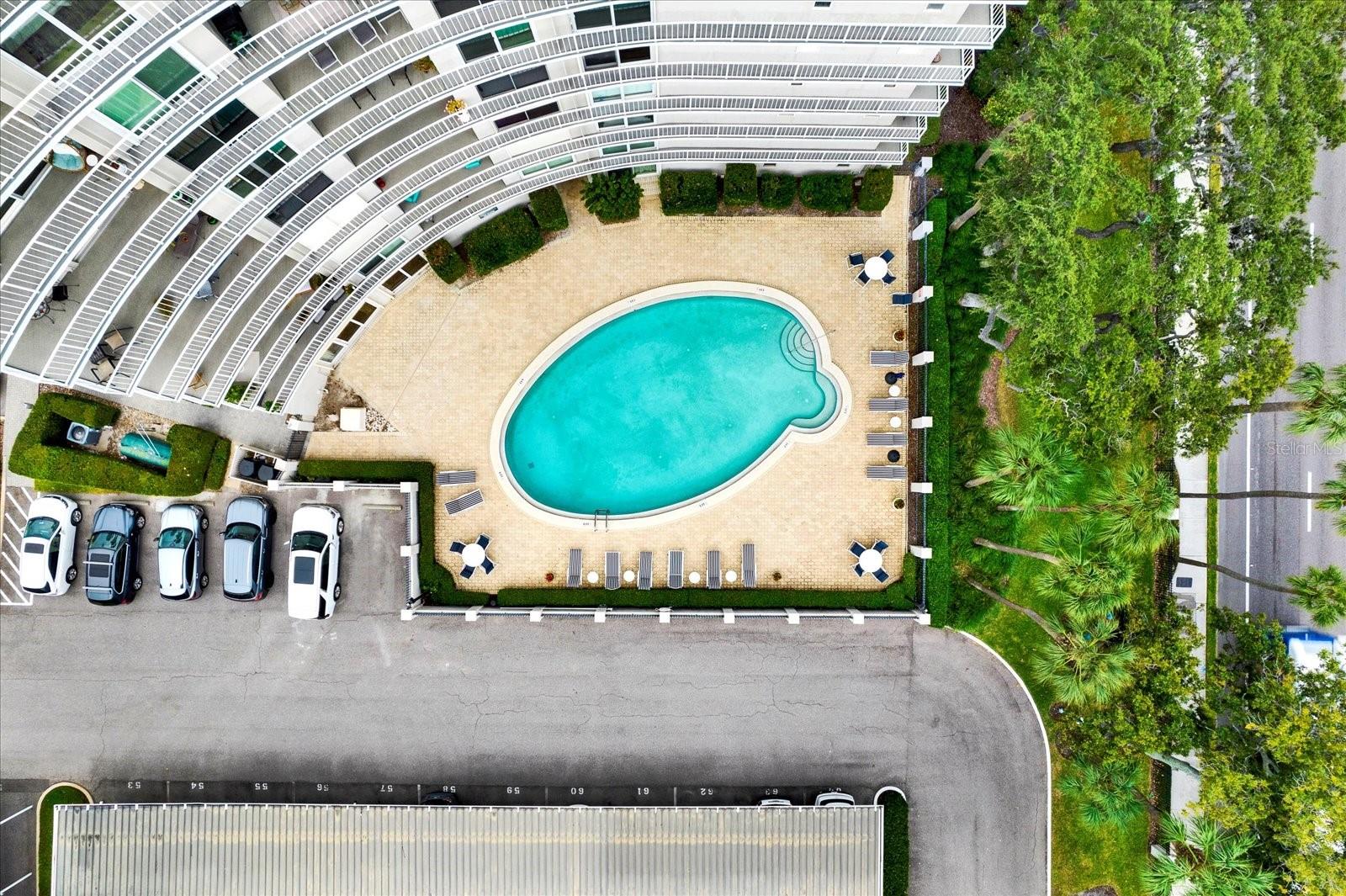 Amenities include a pool
