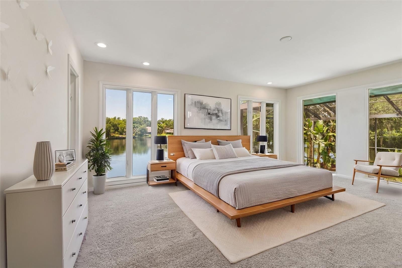 Bedroom - virtually staged