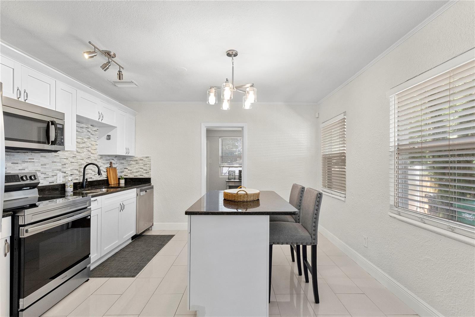 Kitchen to bedroom #3 or office