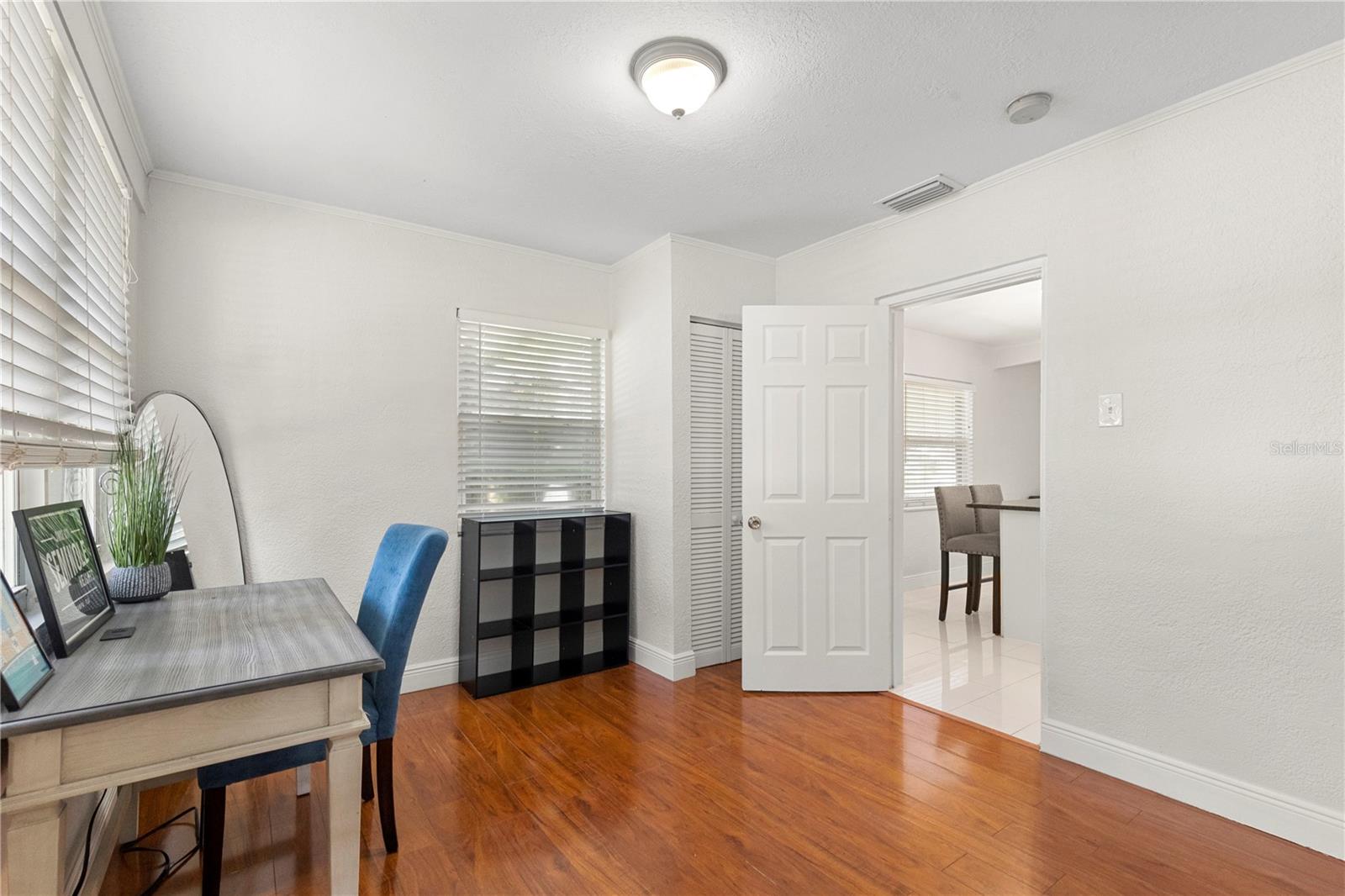 Bedroom #3 or office located directly off kitchen