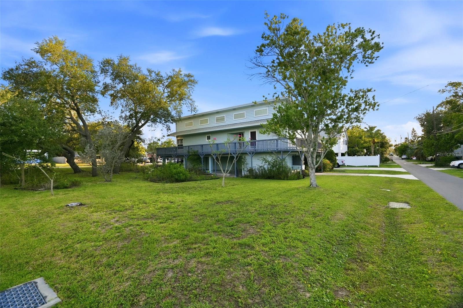 Far corner of the additional lot.