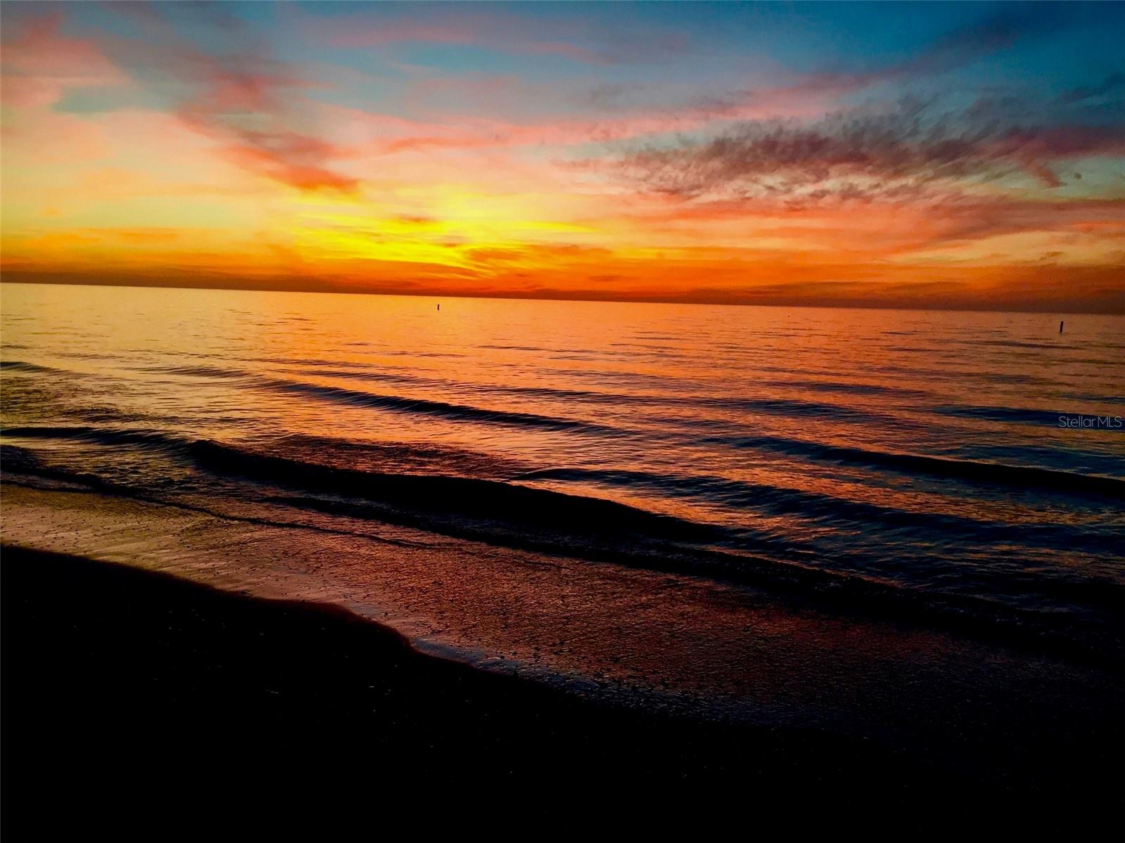 Spectacular Sunsets from the balcony