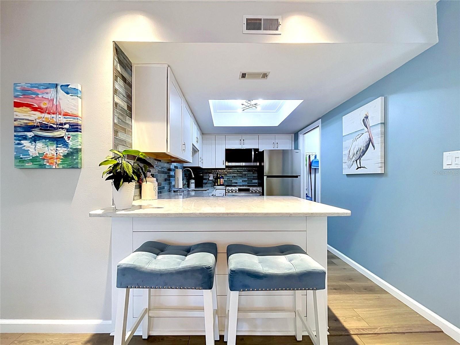 Breakfast bar
