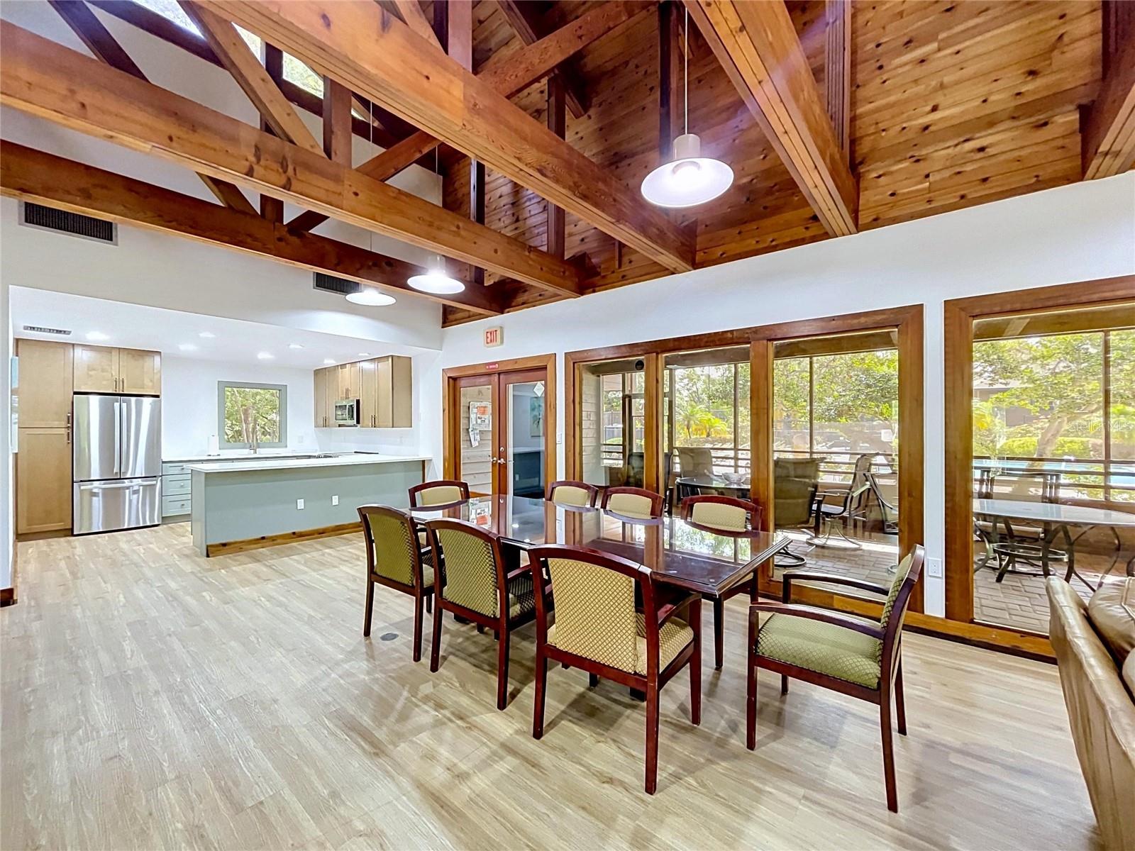 Clubhouse interior
