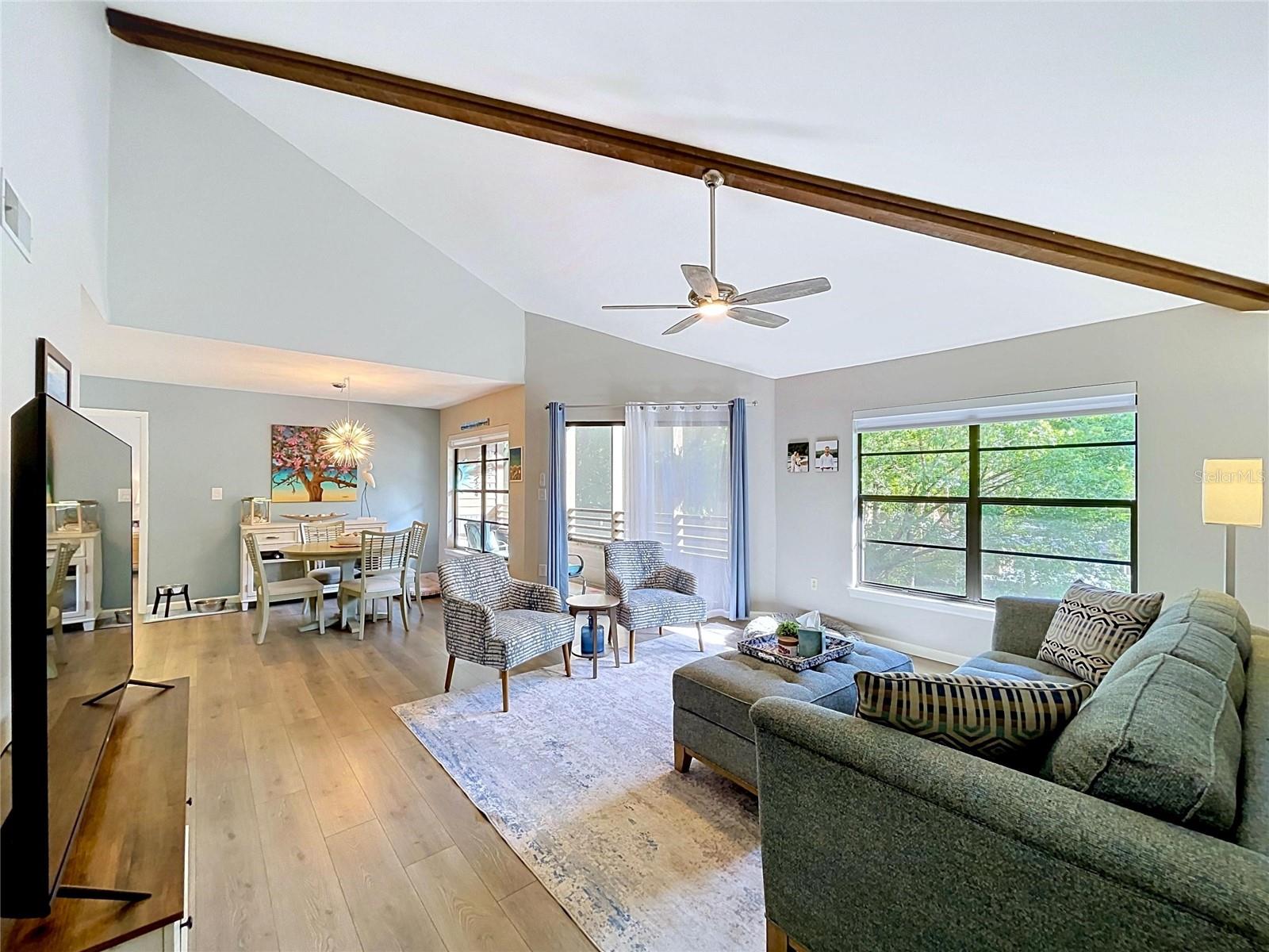 Spacious unit