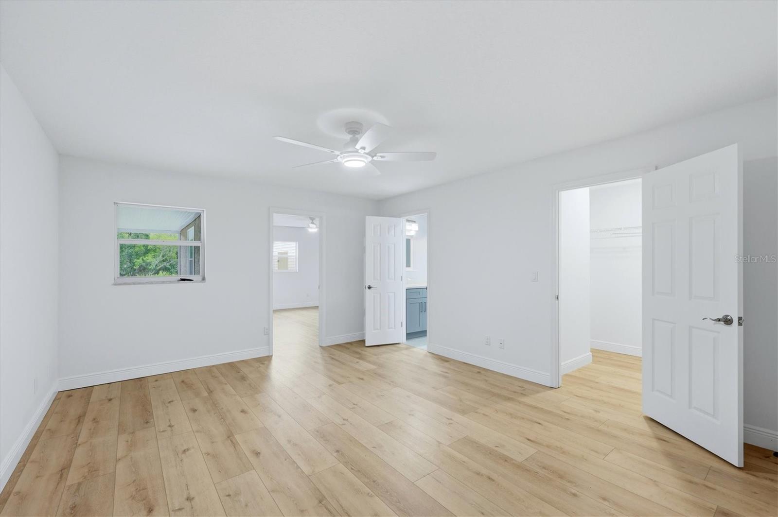 Primary suite offers a spacious walk-in closet, private bathroom plus an adjoining bonus room!