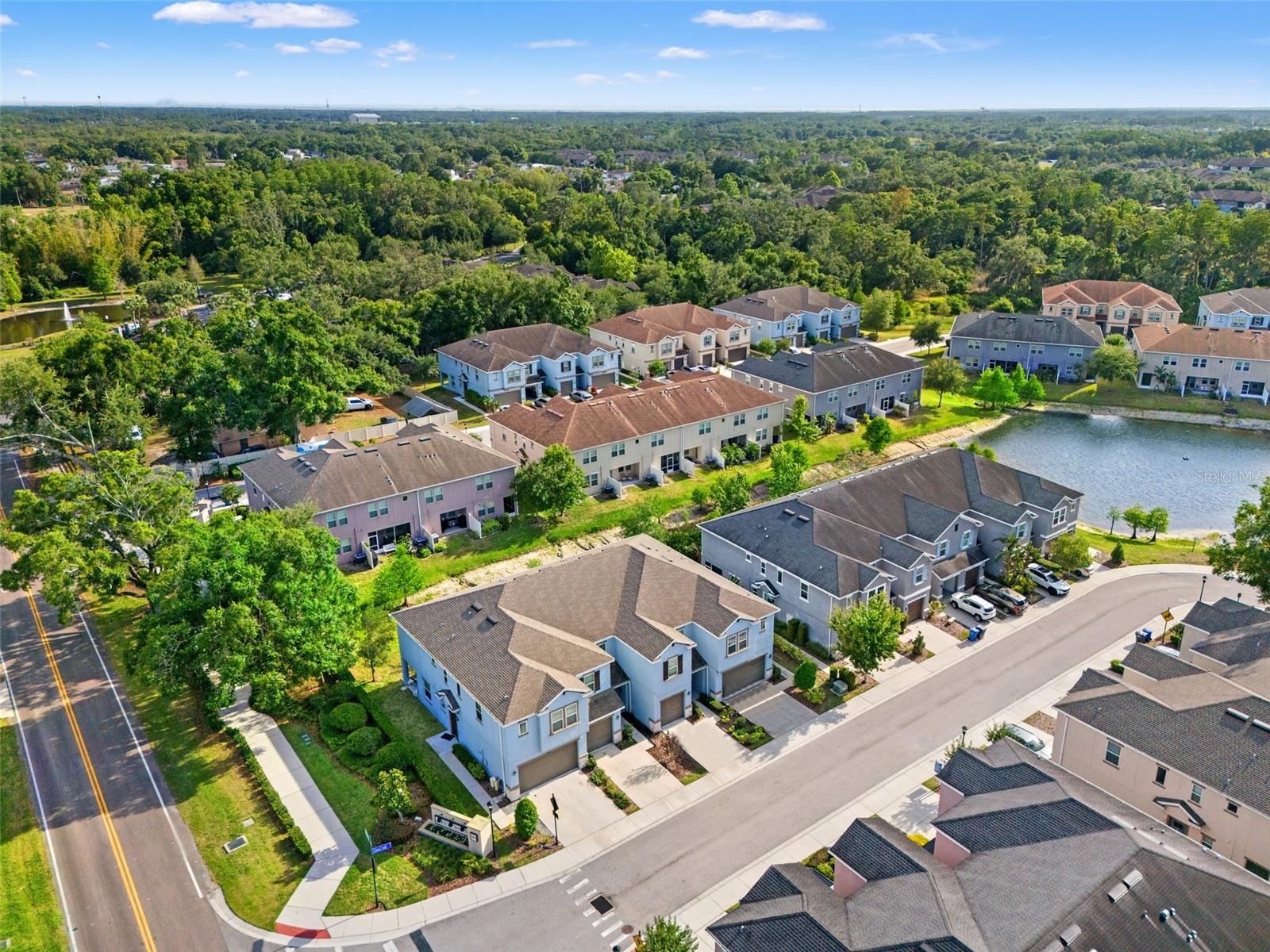 Front Aerial View