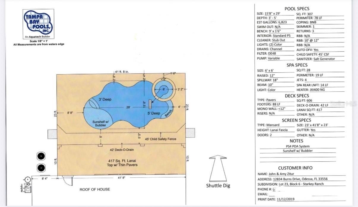 Pool Plan