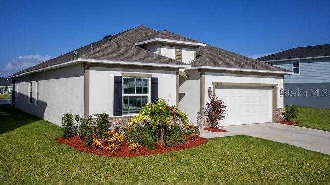Model home - actual features may vary.