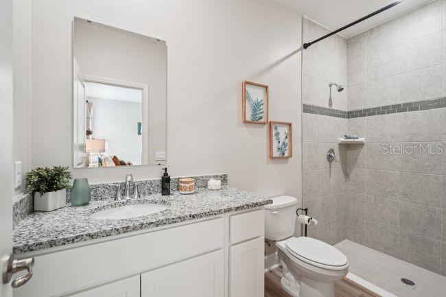 Model home - actual features may vary.