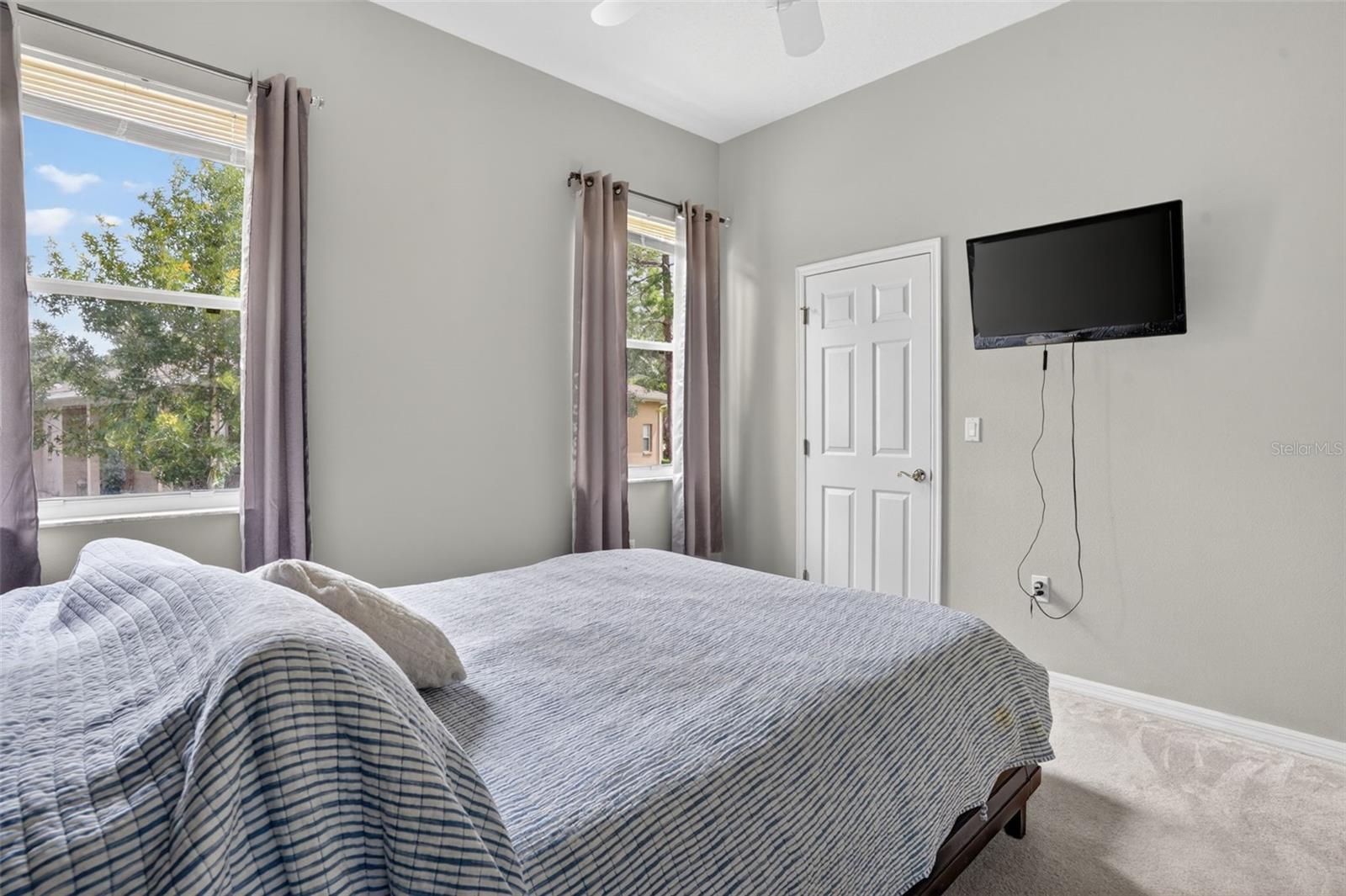 Second bedroom with walk in closet