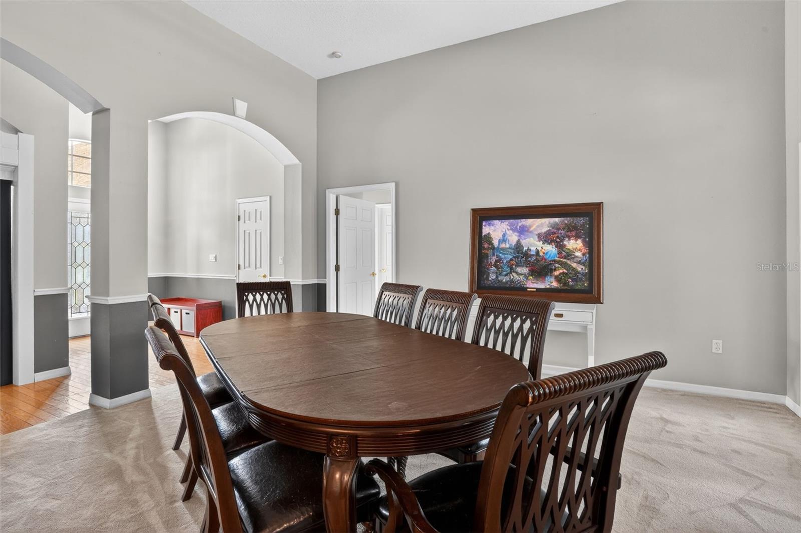 Formal dining or living room