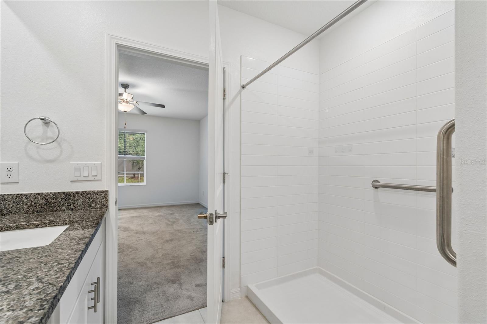 Owners walk in shower