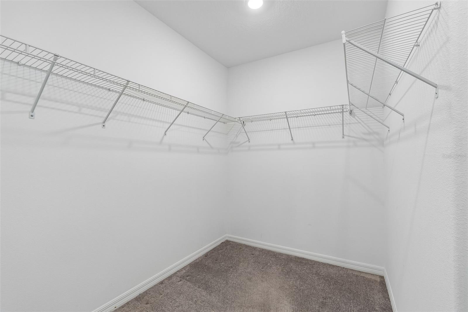 Owners suite master closet