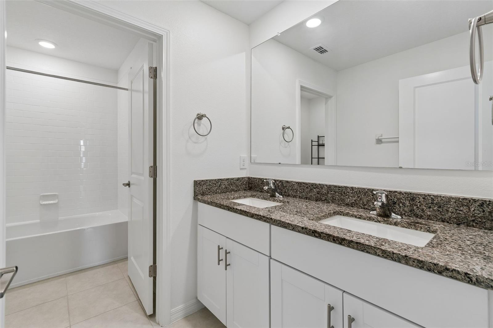 Full bathroom 2nd floor dual sinks