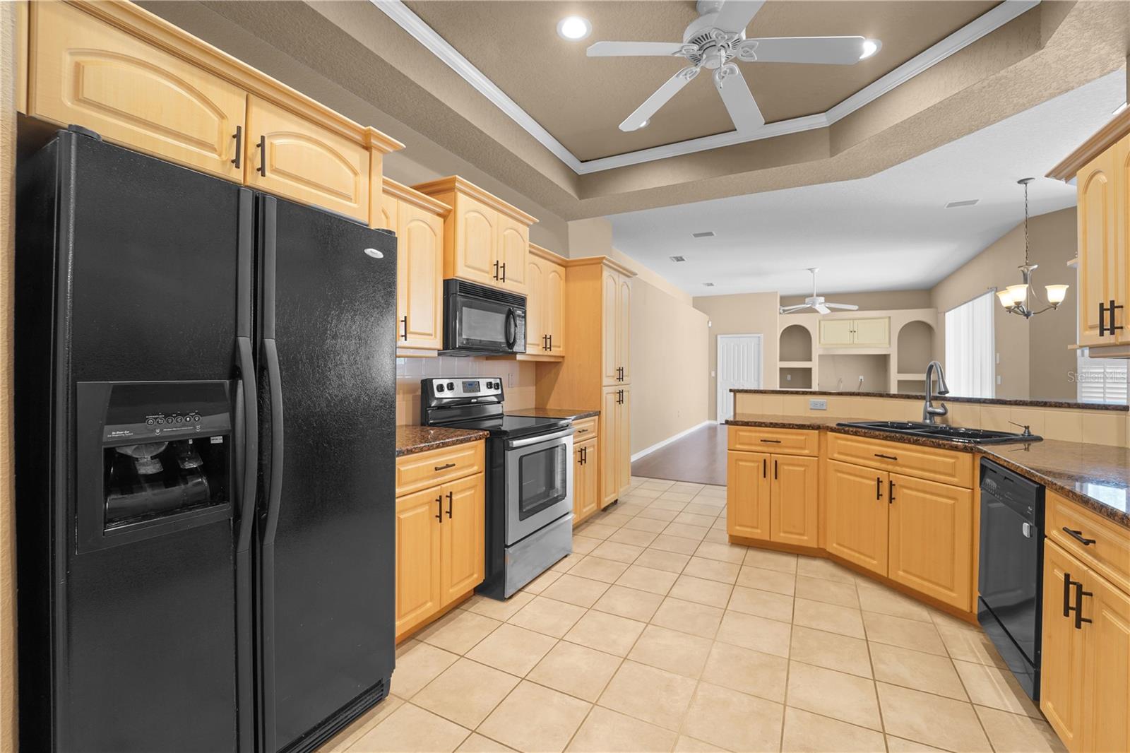 kitchen view 2