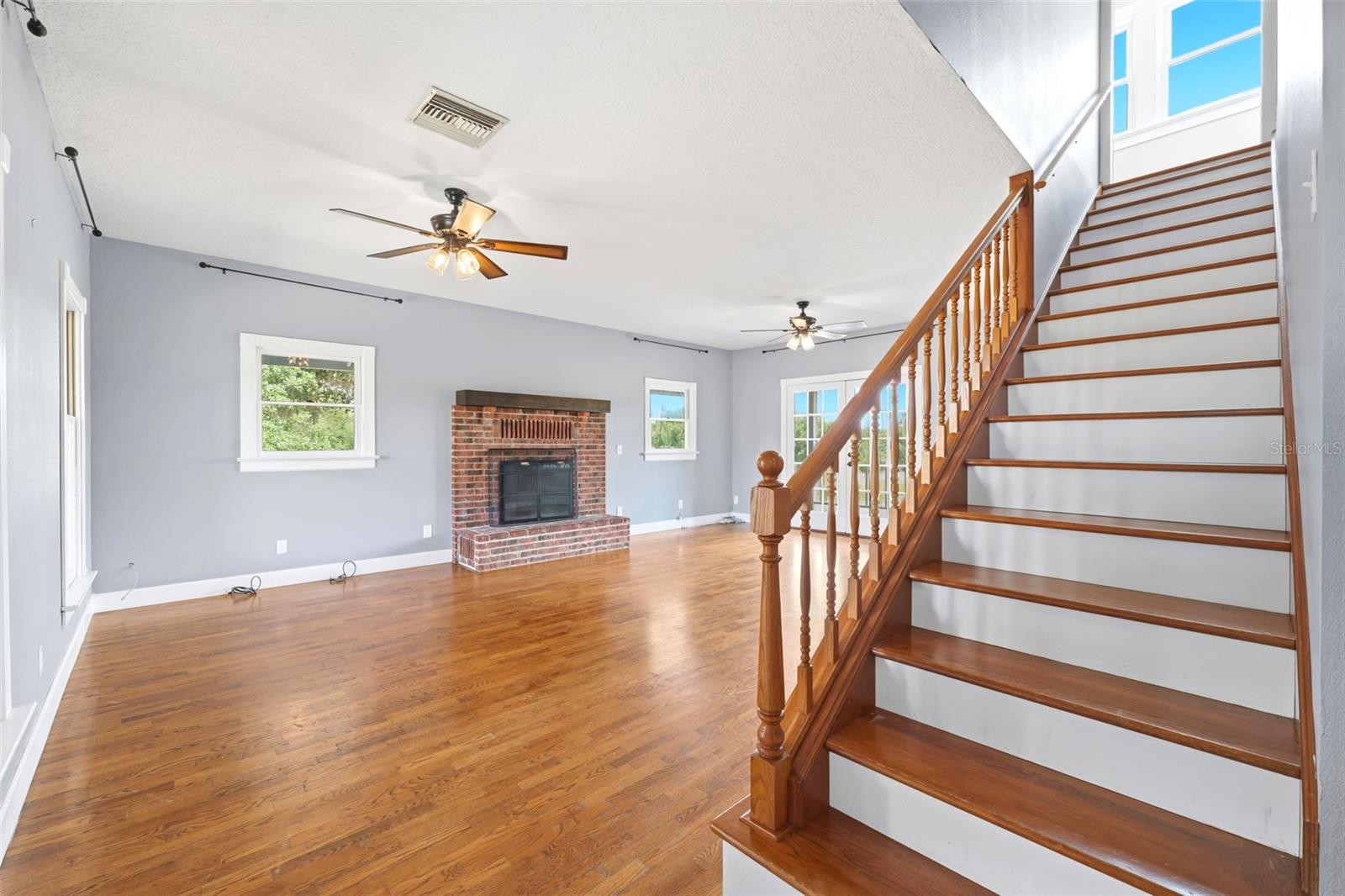 Stairs/Living Room