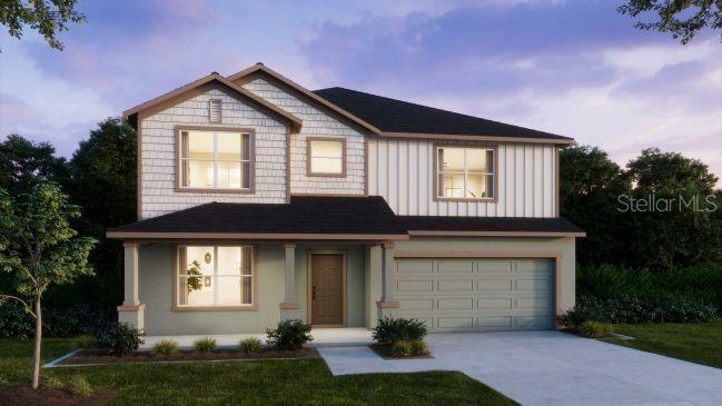 Artist Rendering at Dusk