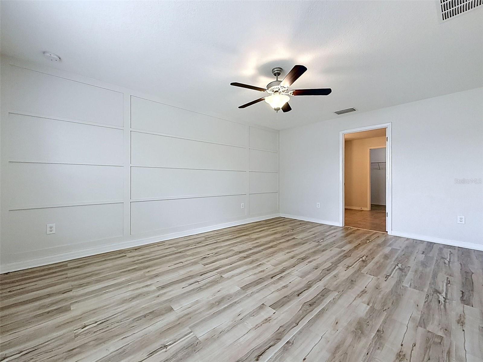 Master bedroom with amazing en-suite bath and WIC.