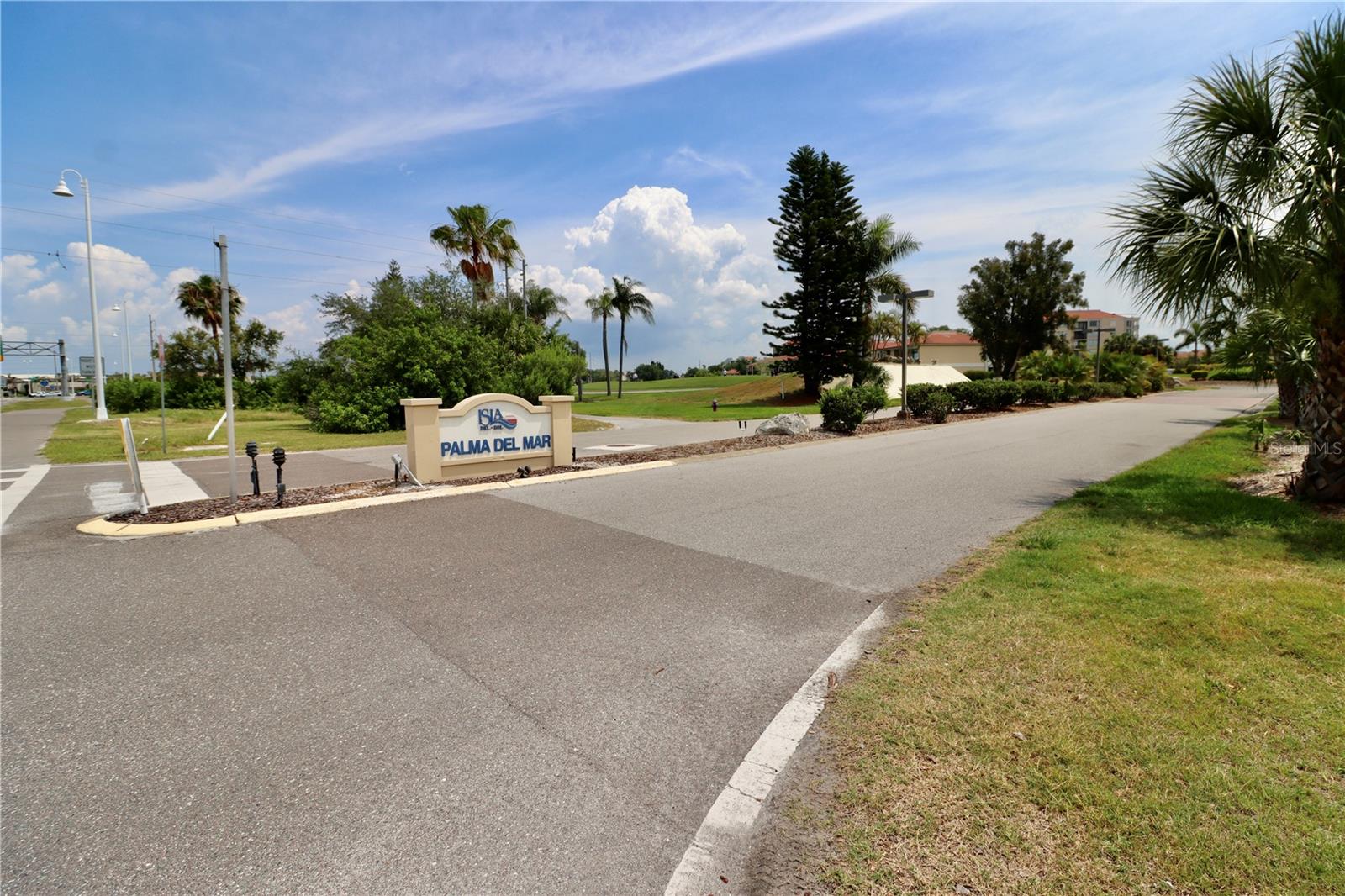 Street Entrance to the community