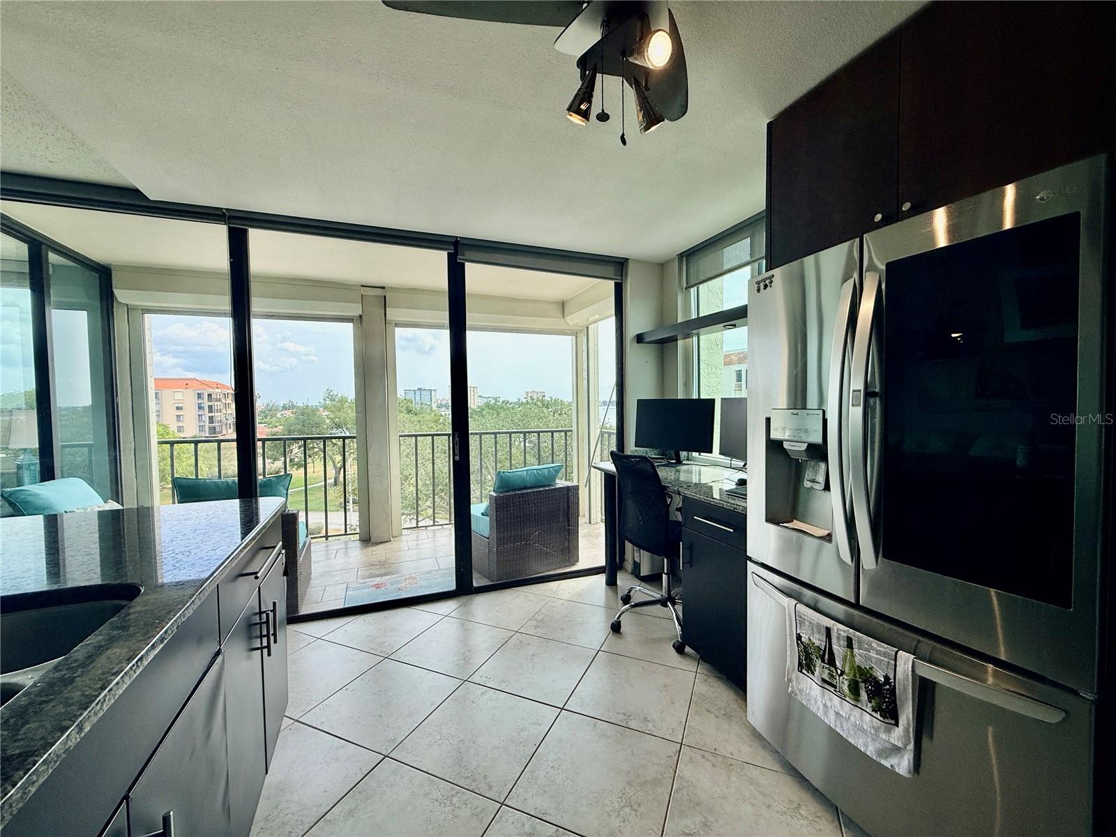 View from the kitchen