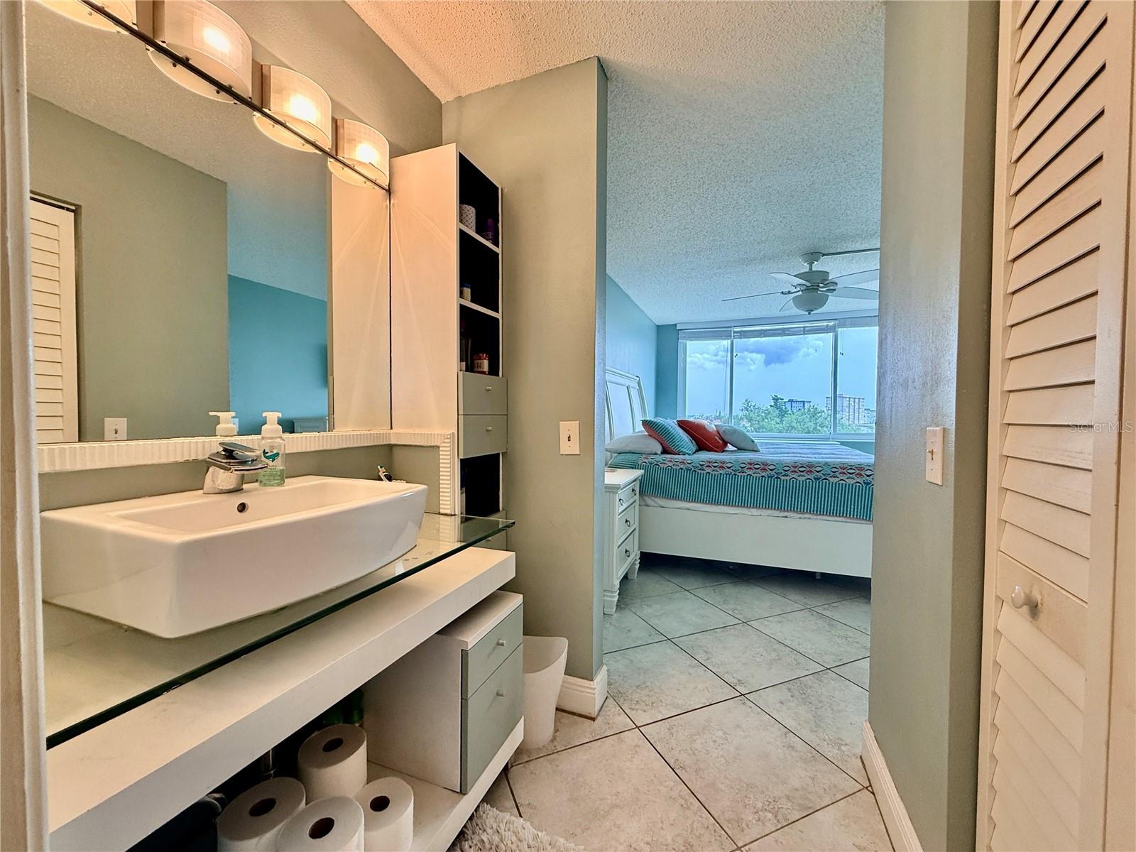 Second bathroom sink
