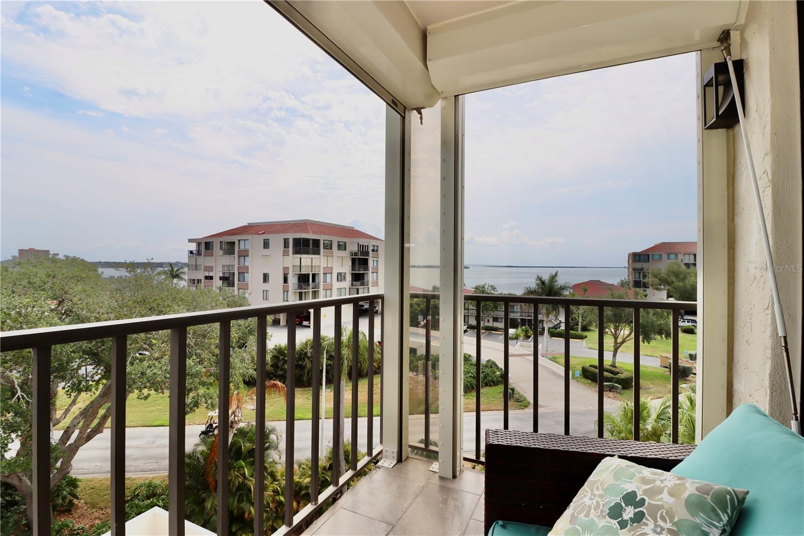 Balcony view of the Bay